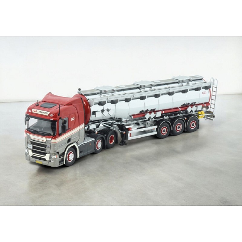 Gert Jakobsen Scania Next Gen R500 With 3-Axle Chromed Tank Trailer 