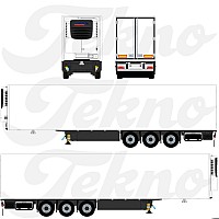 Tekno Basics Reefer Semi Trailer