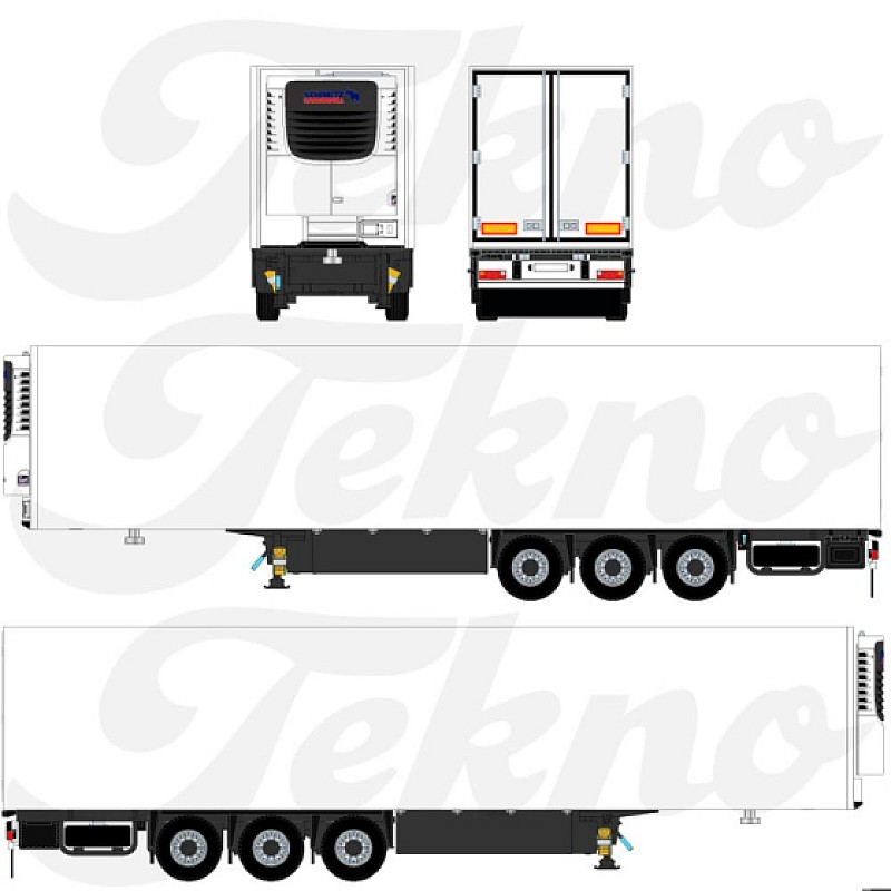 Tekno Basics Reefer Semi Trailer