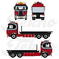 Patrick van der Mark Scania 143 Topline Flatbed