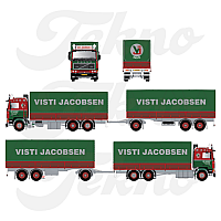 Visti Jacobsen Volvo F12 Rigid Truck & Trailer