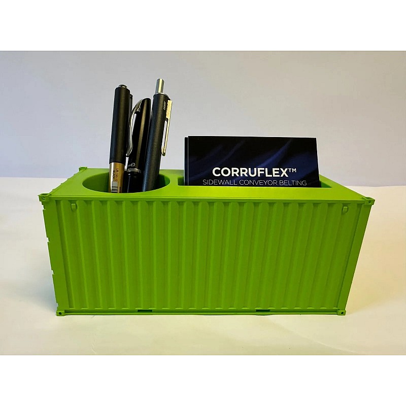 Shipping Container Pen/Business Card Holder Desk Tidy 