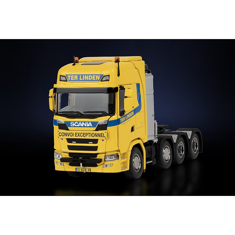 Ter Linden Scania S High Roof 8x4 & 3 Axle Nooteboom Super Wing Carrier